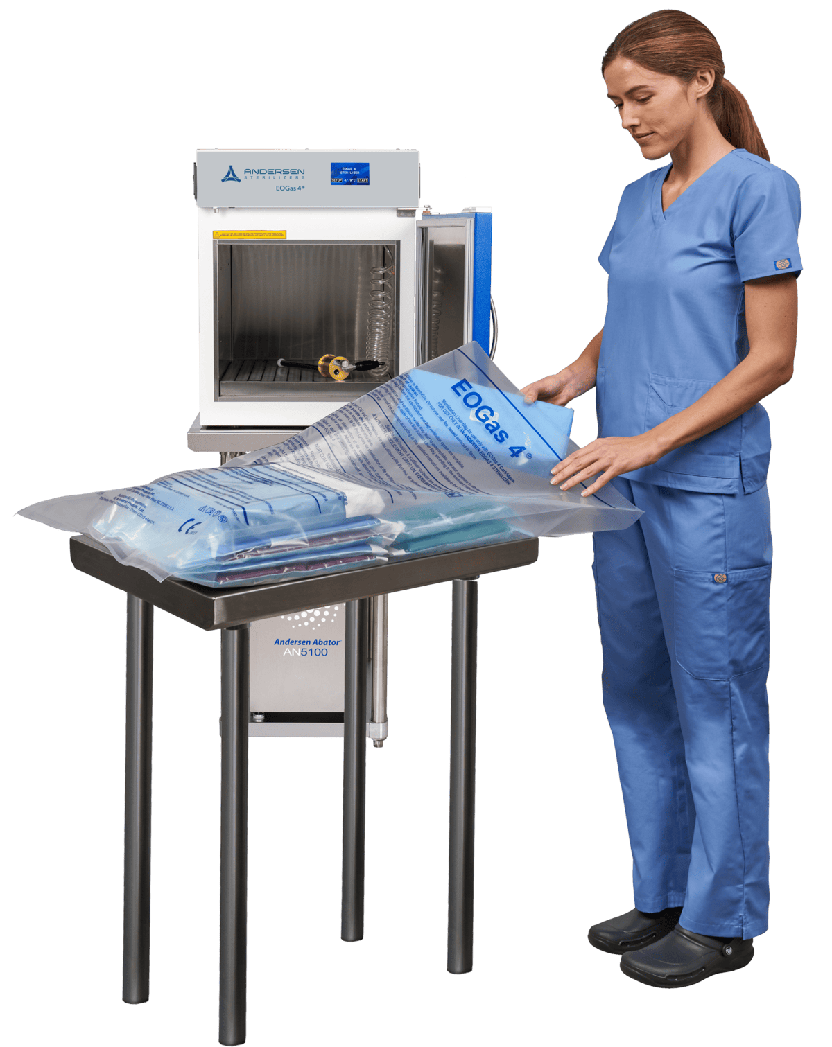 Generously sized sterilization bag