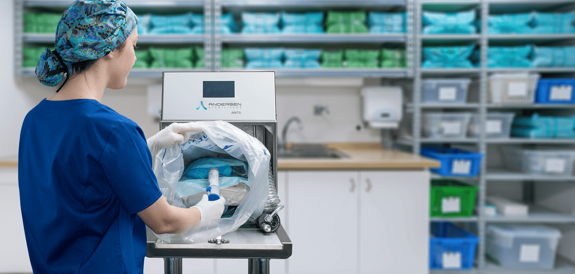 Low-Temperature Sterilization for Veterinary Practices: Reduce Costs and Extend Device Life AN75 Sterilizer Banner Vet Office Edited
