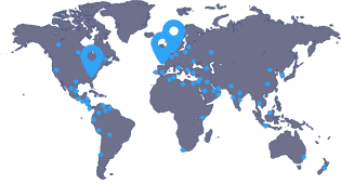 Andersen International Office & Distributor Map