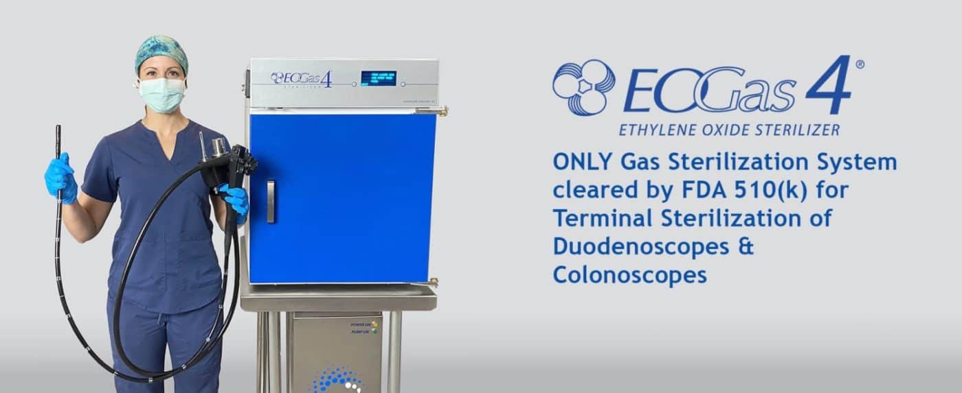 EOGas 4 FDA cleared for Duodenoscopes