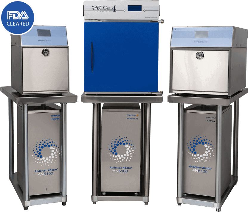 Andersen Sterilizers FDA Cleared units