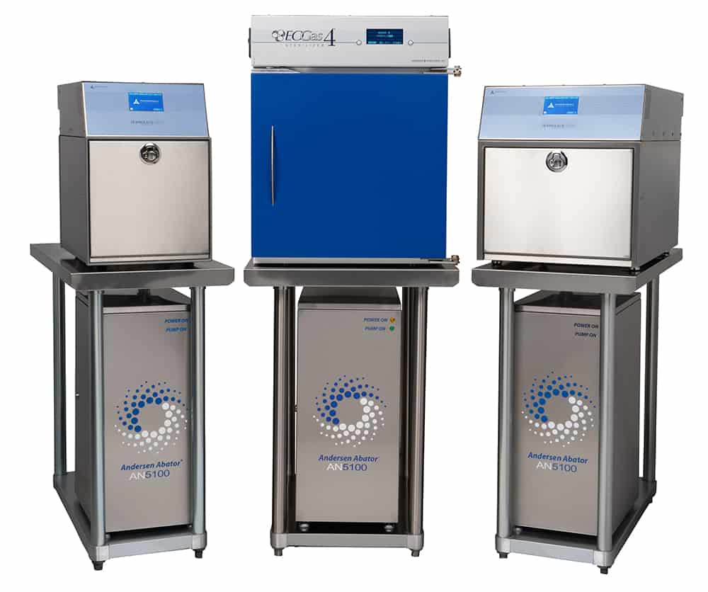 Andersen Sterilizers first Awardee in the FDA EO Master File Program, sells several tabletop sterilizer units including the Anprolene AN75i, EOGas 4 and AN75j